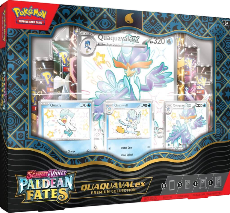 Pokémon TCG - Scarlet & Violet Paldean Fates - Premium Collection x3 (Artset)