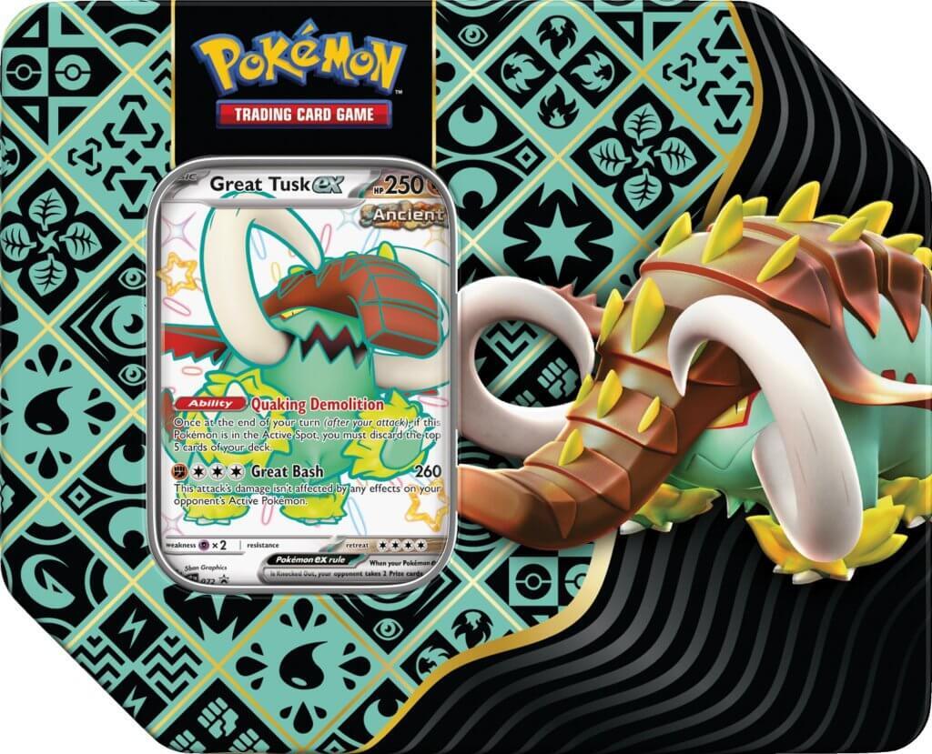 Pokémon TCG - Scarlet & Violet Paldean Fates - Tin x3 (Artset)