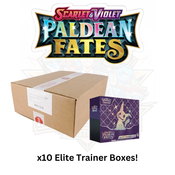 Pokémon TCG - Scarlet & Violet Paldean Fates - Elite Trainer Box Case