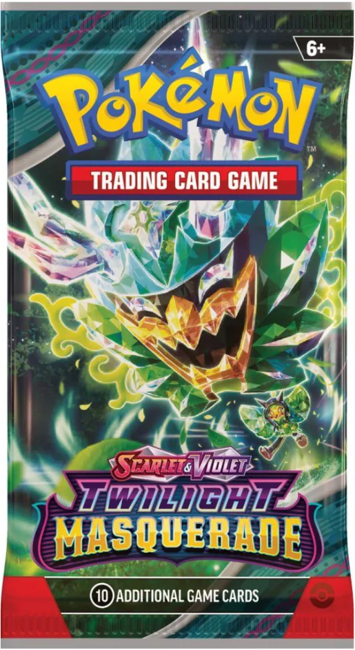 Pokemon-Scarlet-_-Violet-Twilight-Masquerade-Booster-Pack--TCG-3 - Hobby Collectors Australia