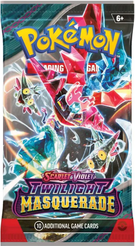 Pokemon-Scarlet-_-Violet-Twilight-Masquerade-Booster-Pack--TCG-4 - Hobby Collectors Australia