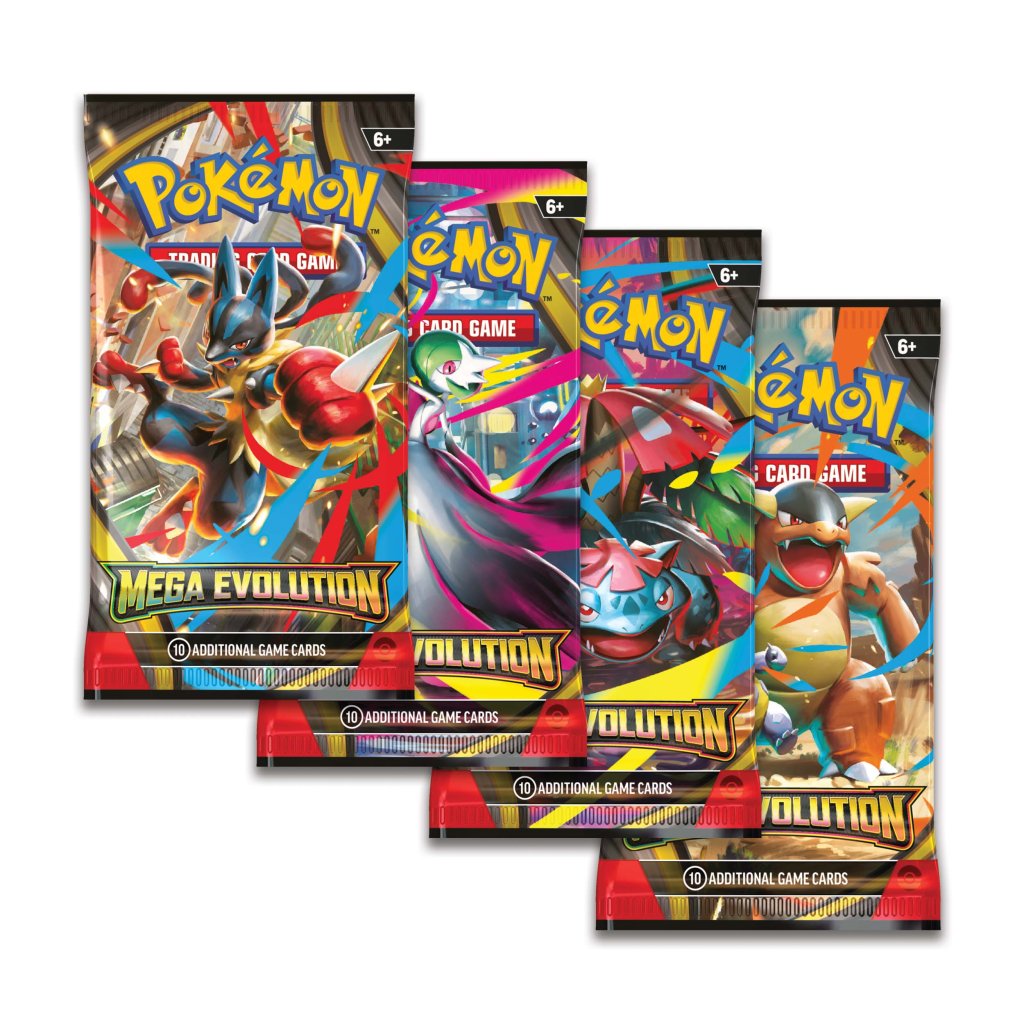 Pokémon TCG Mega Evolution Booster Pack (Assorted)