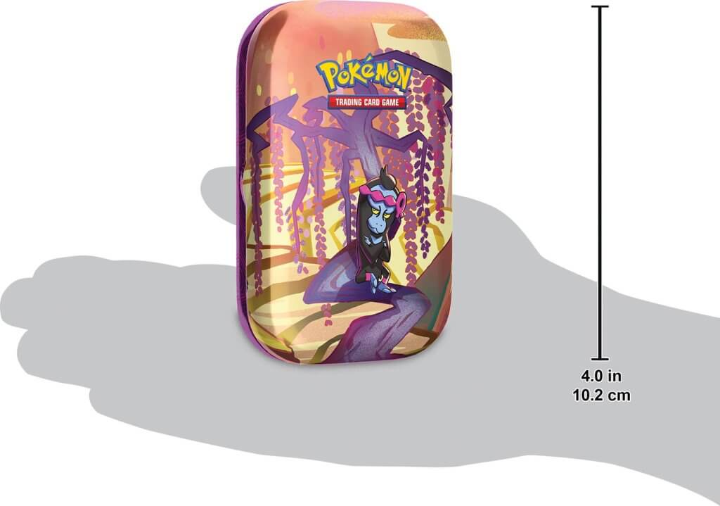 Pokemon-TCG-Scarlet-Violet-Shrouded-Fable-Mini-Tin-Display-8 - Hobby Collectors Australia