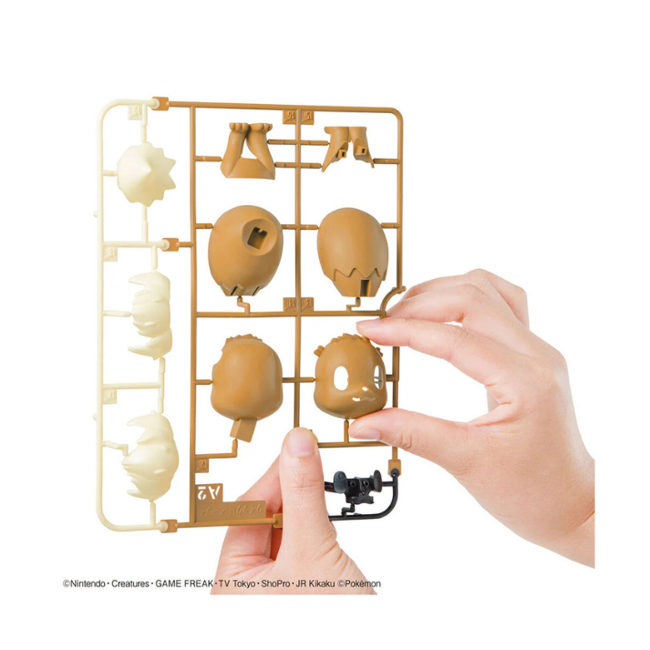 Bandai Pokémon Model Kit Quick!! 04 Eevee G5061392 snap-fit model with 20 easy parts