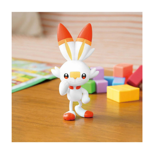 Bandai Pokémon Model Kit Quick!! 05 Scorbunny G5061572 snap-fit figure with 20 easy parts