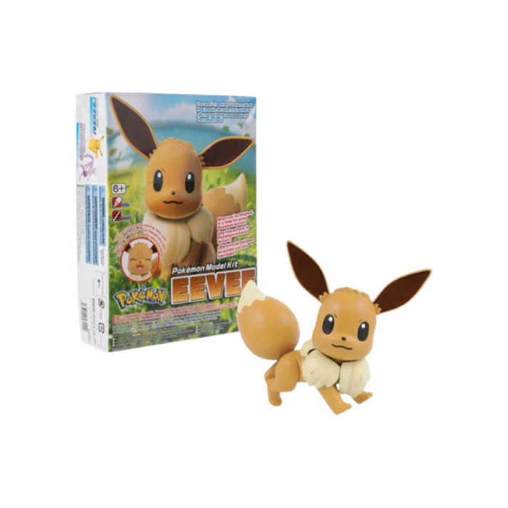 Bandai Pokémon Model Kit Eevee G5058112 snap-fit plastic model assembled