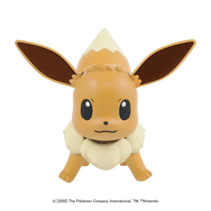 Bandai Pokémon Model Kit Eevee G5058112 snap-fit plastic model assembled