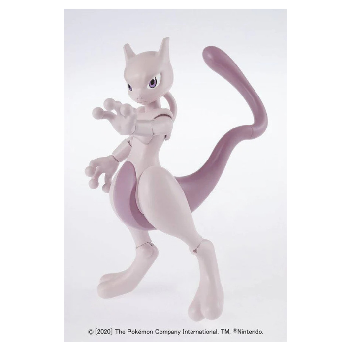 Bandai Pokémon Model Kit Mewtwo G5058111 snap-fit plastic model assembled