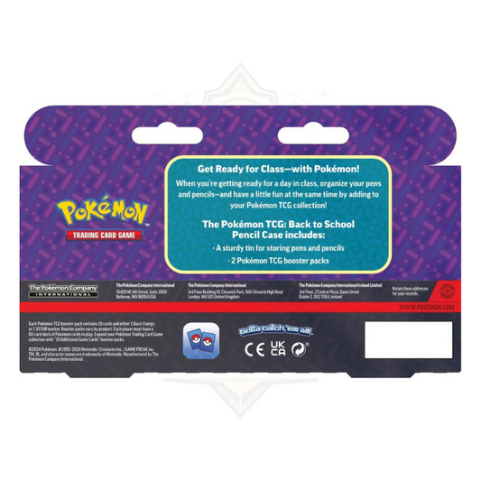 Pokémon TCG - Pencil Tin 2024 (Charizard) Back