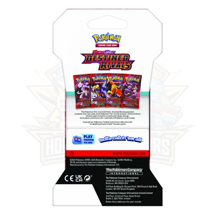 Pokémon TCG - Scarlet & Violet Destined Rivals - Single Blister Pack
