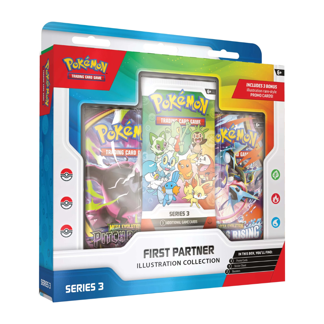 Pokemon TCG First Partner Illustration Collection Series 3 box packaging