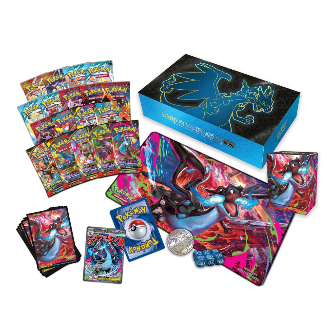 Pokémon TCG: Mega Charizard X ex Ultra-Premium Collection
