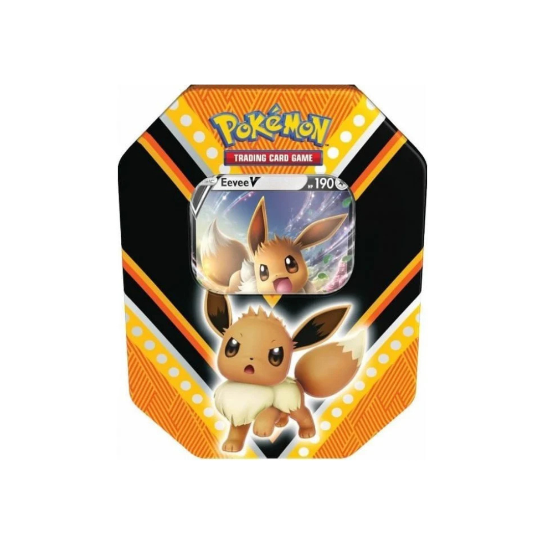 Pokémon TCG: V Powers Tin — Pikachu V / Eevee V / Eternatus V