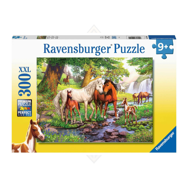 Ravensburger - Horses by the Stream 300 pieces XXL