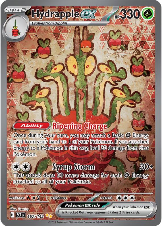 Image of Hydrapple ex Stellar Crown (SCR) #167
