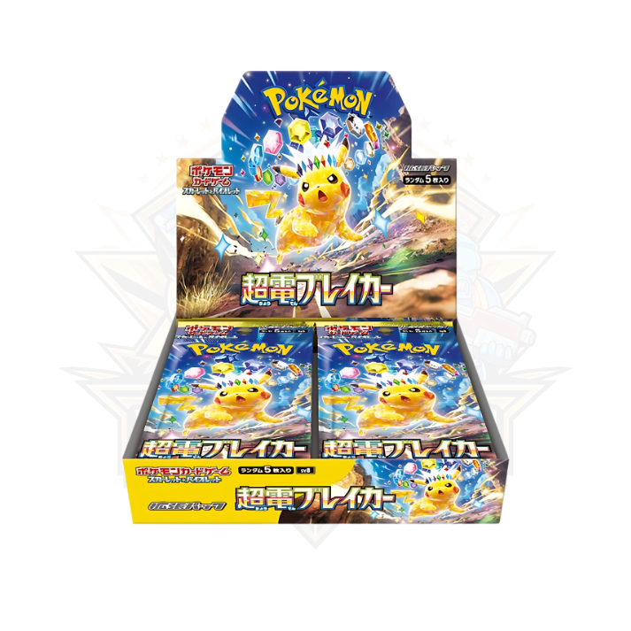 Japanese Pokemon TCG Scarlet & Violet – SV8 Super Electric Breaker Booster Box