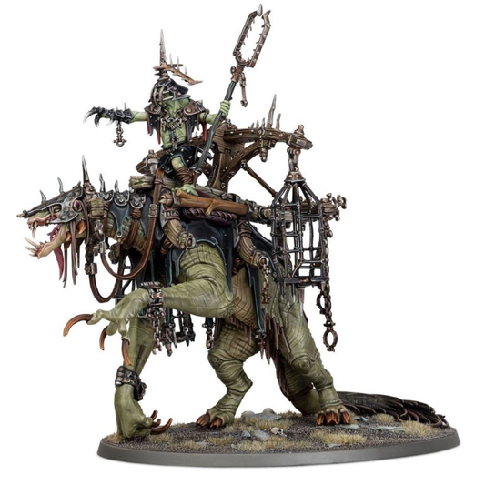 Warhammer Age of Sigmar Orruk Warclans Swampboss Skumdrekk box art