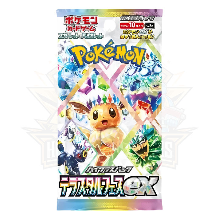 Japanese Pokemon TCG Scarlet & Violet – Terastal Festival ex Booster Pack SV8a