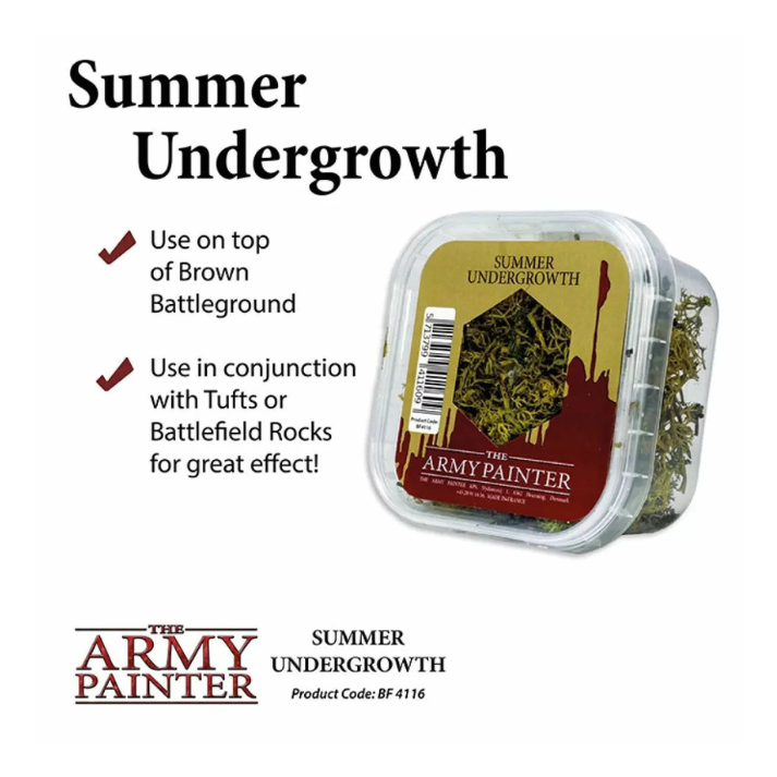 The Army Painter - Battlefields Basing Lichen Summer Undergrowth