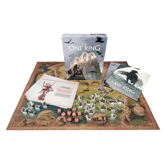 The One Ring™ RPG: Starter Set — Over Hill and Under Hill | Beginner TTRPG | Middle-earth Adventure