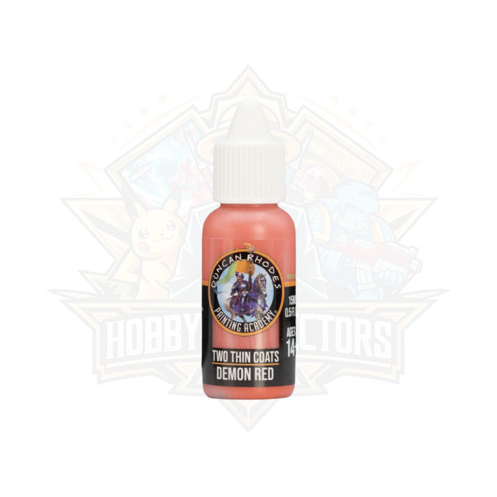 Two Thin Coats - Demon Red 15ml