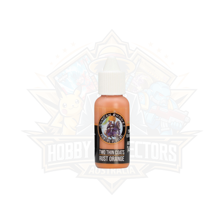 Two Thin Coats - Rust Orange 15ml