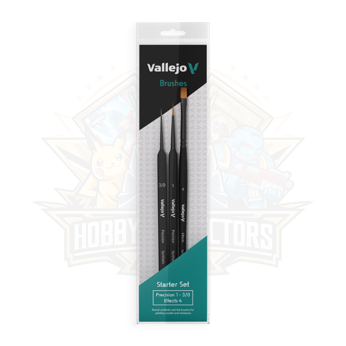 Vallejo Brushes - Precision - Starter Set I (3 Pcs.)