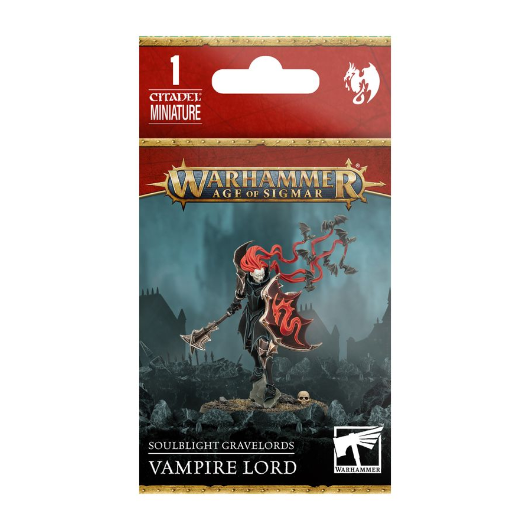 Warhammer Age of Sigmar Soulblight Gravelords Vampire Lord box art
