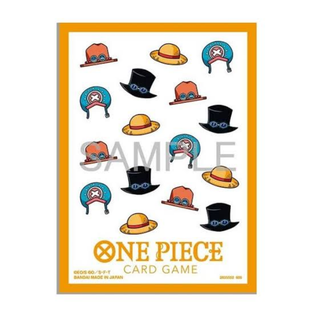 Bandai: One Piece Card Game — Official Card Sleeves Vol.13 | 70 Sleeves Per Pack | Mihawk, Boa Hancock, Hat Patterns & Standard Purple