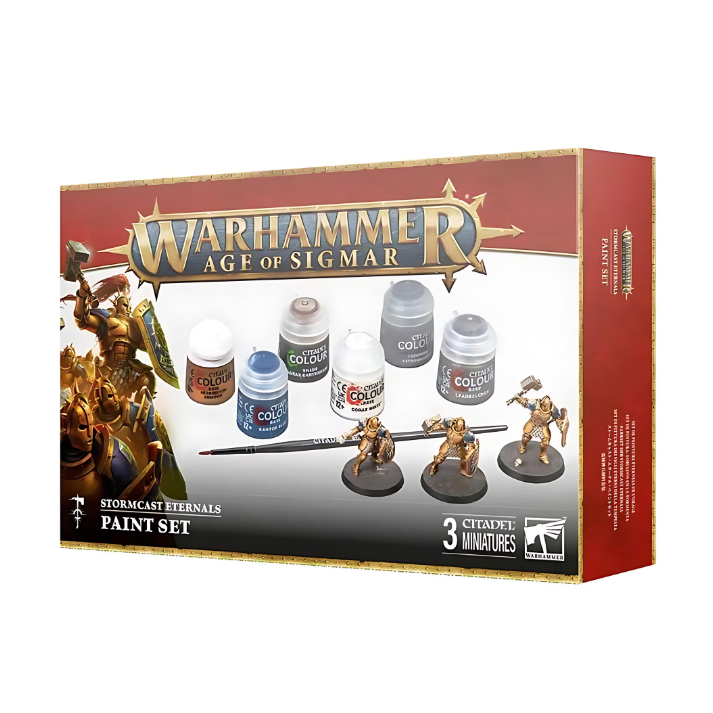 Warhammer Age of Sigmar: Stormcast Eternals Paints Set