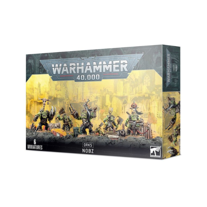 Warhammer 40K Ork Nobz box set – customizable elite Ork models