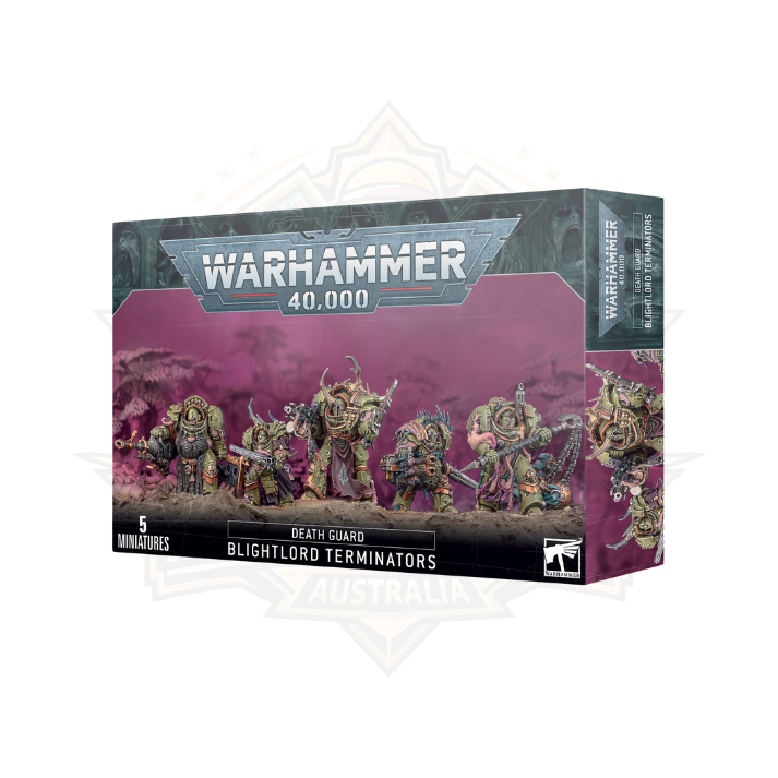 Warhammer Death Guard Blightlord Terminators