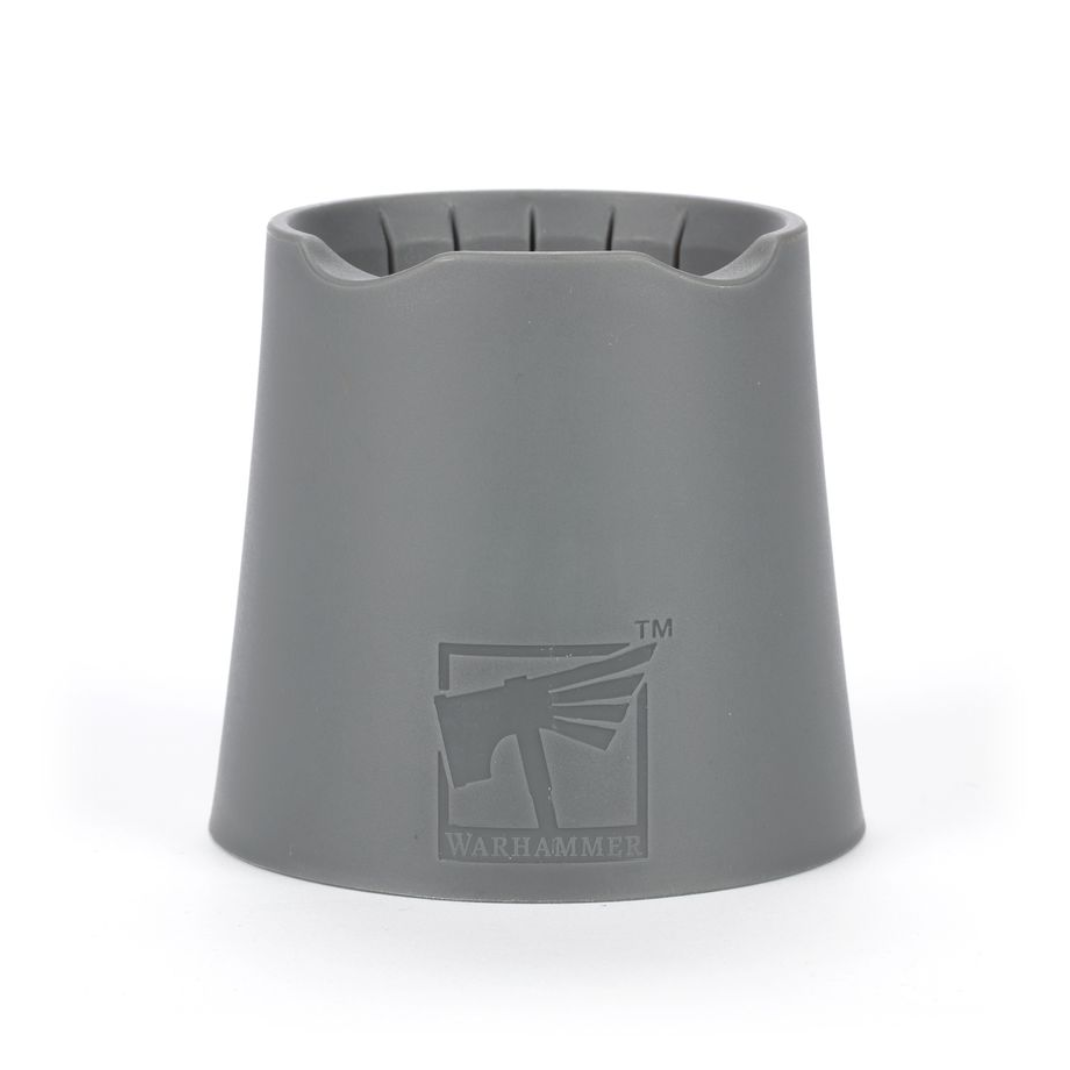 Citadel Water Pot grey plastic brush cleaning pot