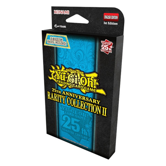 Yu‑Gi‑Oh! 25th Anniversary Rarity Collection II Tuck Box with full-foil 9-card booster pack