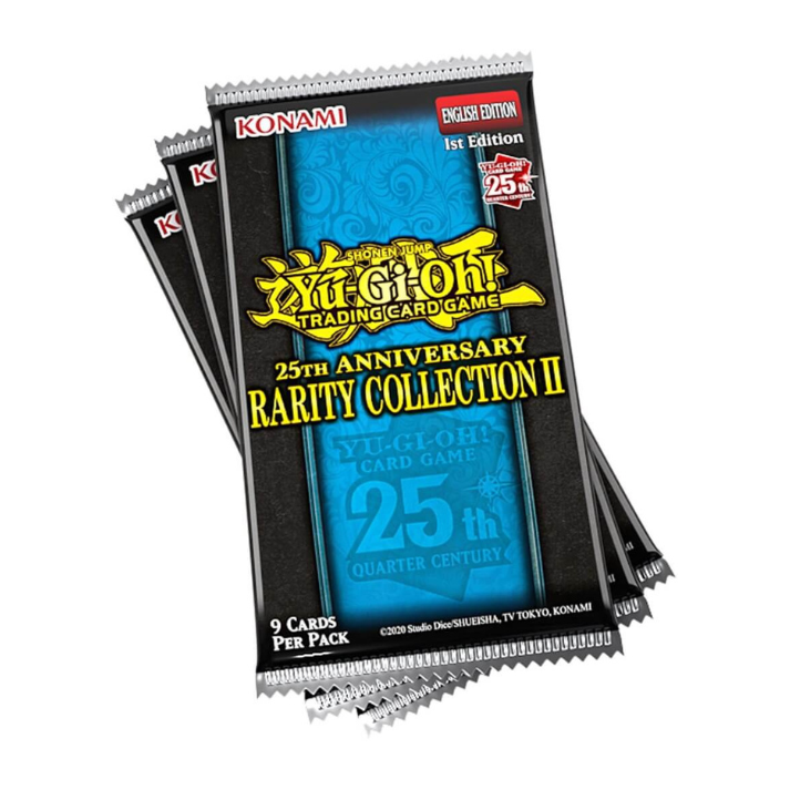 Yu‑Gi‑Oh! 25th Anniversary Rarity Collection II Tuck Box with full-foil 9-card booster pack