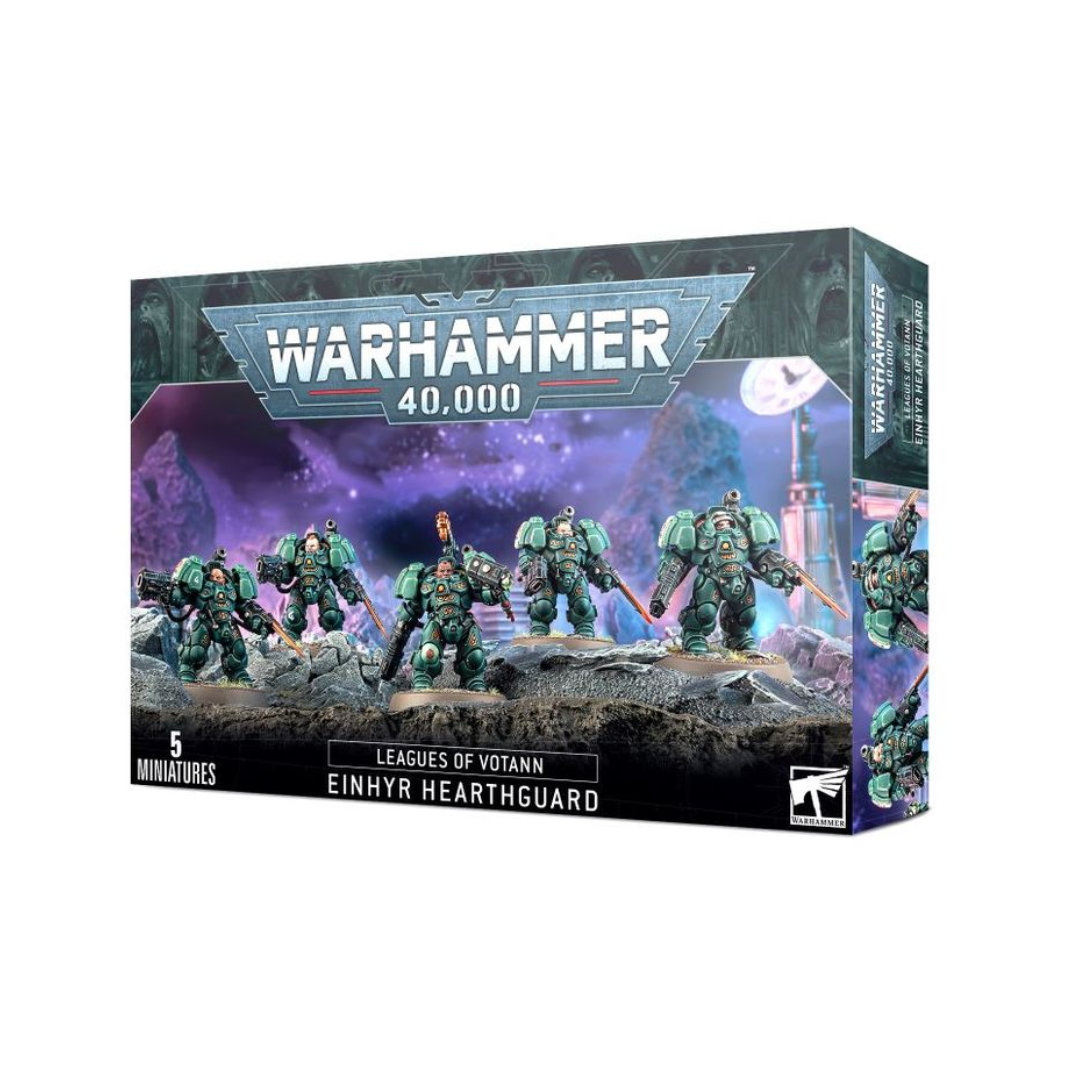 Warhammer 40000 Leagues of Votann Einhyr Hearthguard box art