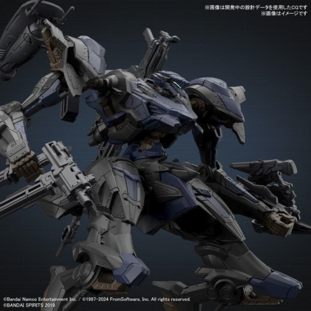 Bandai 30MM — Armored Core VI: Fires of Rubicon | Schneider Nachtreiher/40E Steel Haze | #02 Model Kit