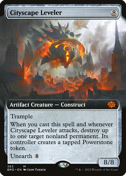 Image of Cityscape Leveler The Brothers' War (BRO) #363
