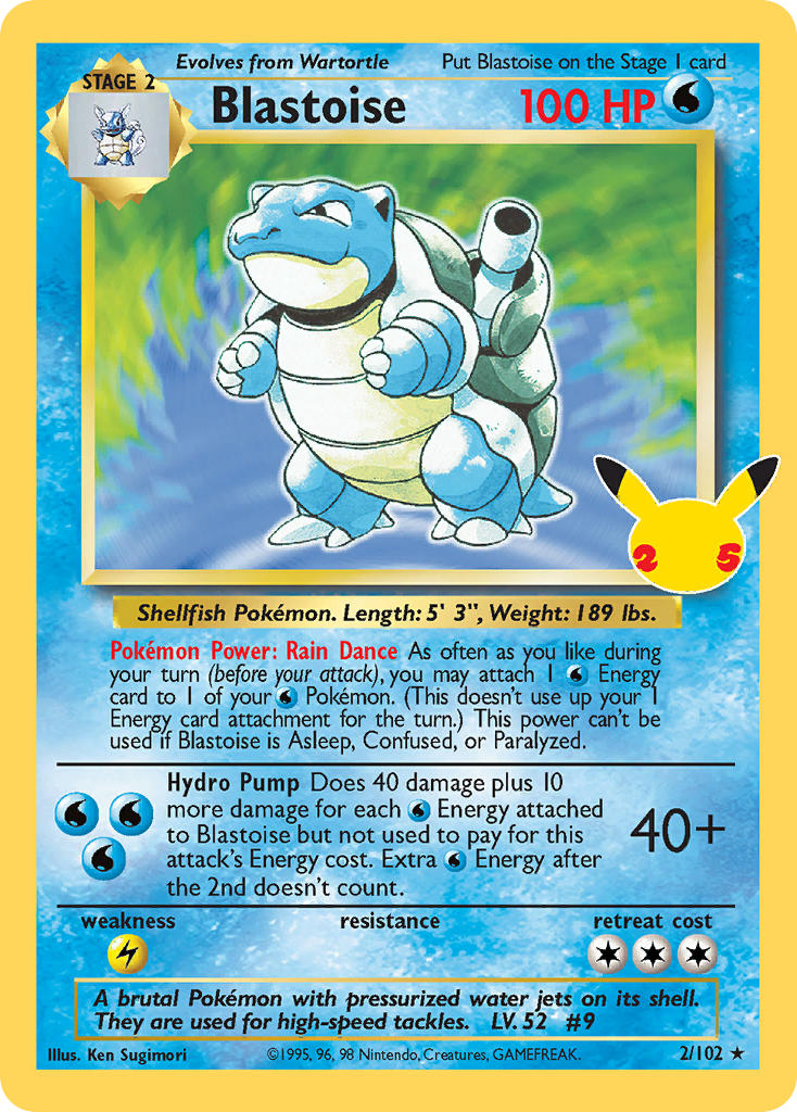 Image of Blastoise Celebrations (CEL) #2