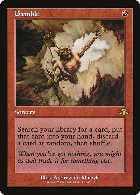 Image of Gamble Dominaria Remastered (DMR) #321