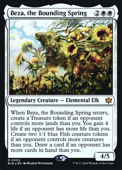 Image of Beza, the Bounding Spring Bloomburrow Promos (pblb) #2s