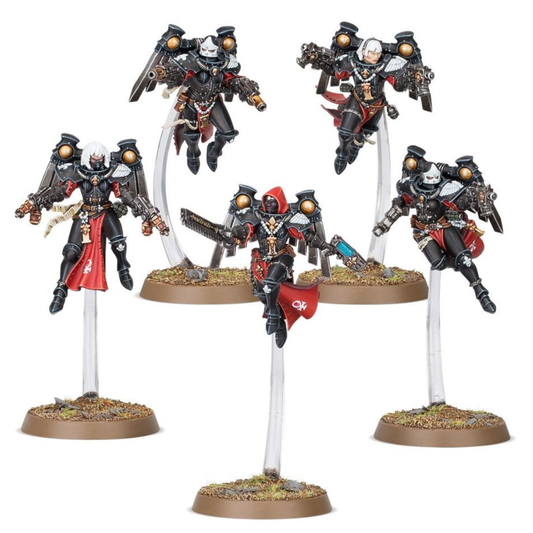 Warhammer 40000 Adepta Sororitas Seraphim Squad box art