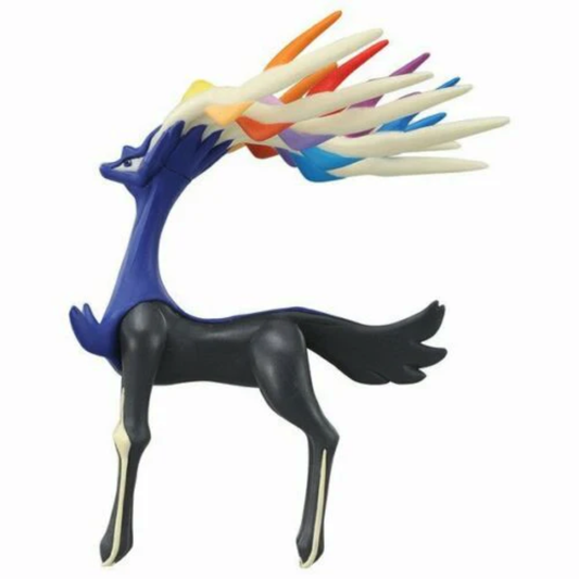 Bandai Pokémon Model Kit Select Series — Xerneas | Poseable Legendary | Display Stand Included