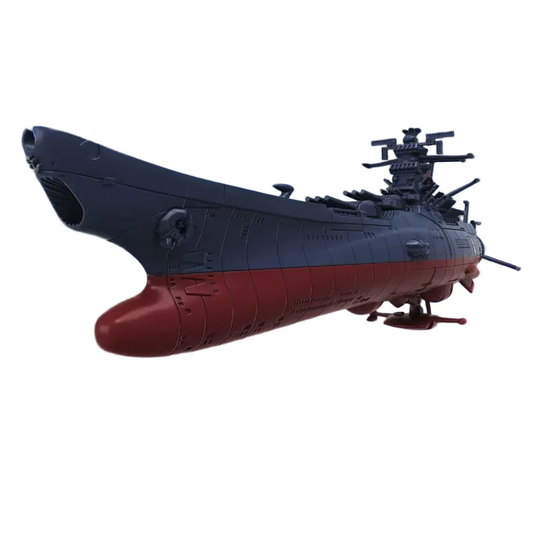 Bandai Mecha Collection United Nations Cosmo Force BBY-01 Space Battleship Yamato 3199 1:1000 scale model kit with engine effects display base - Hobby Collectors Australia