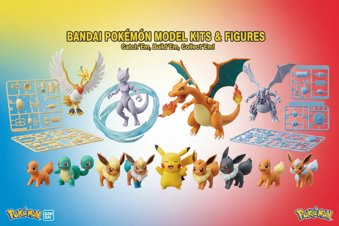 Bandai Pokémon Model Kits: A Beginner's Guide to Snap-Fit PokéPla
