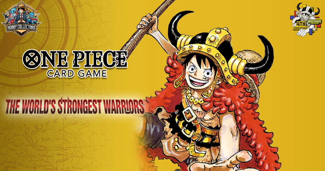 OP-17 The World's Strongest Warriors Is Here — One Piece Card Game 4th Anniversary Set