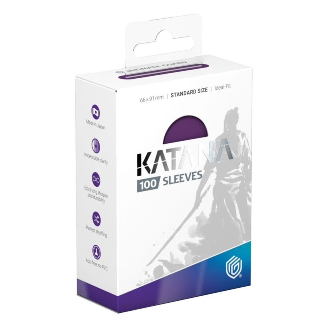 Ultimate Guard Katana Sleeves pack front colour options