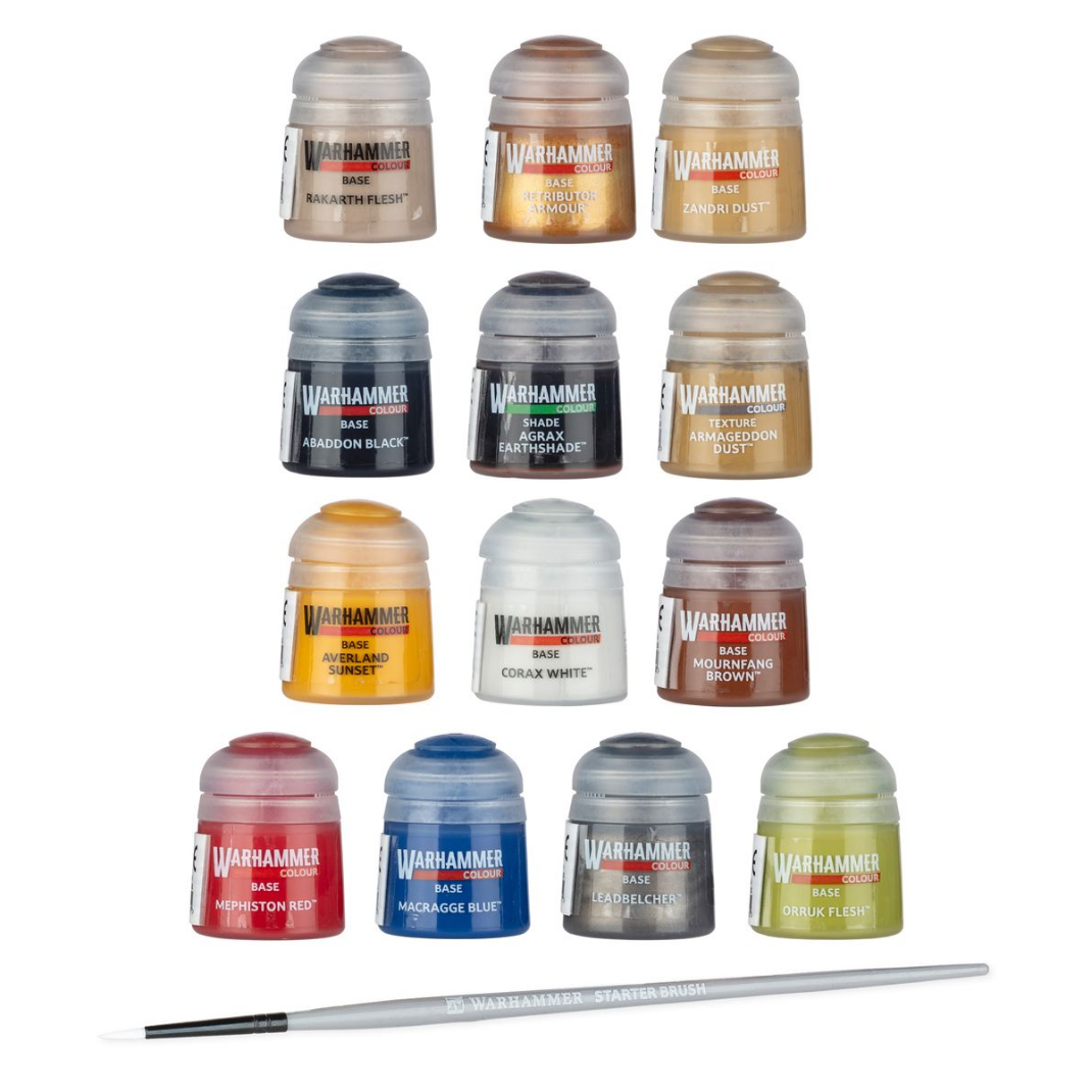 Warhammer 40,000: Paints + Tools Set — 11th Edition