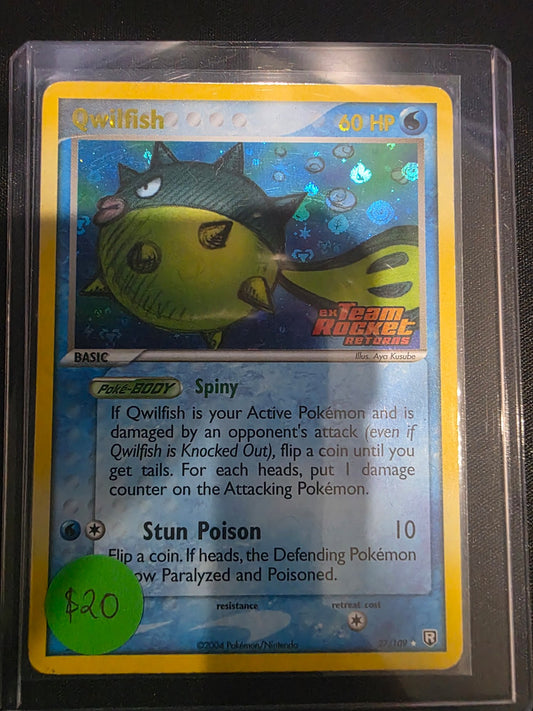Image of Qwilfish Team Rocket Returns (TR) #27