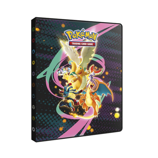 Ultra Pro Pokémon 9-Pocket Portfolio featuring Mega Evolution Ascended Heroes artwork on the front and back covers.